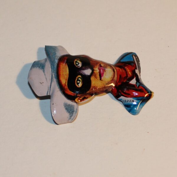 Vintage Japan Lapel Pin Badge Party Favour Show Bag Lone Ranger Cowboy Image - Image 2