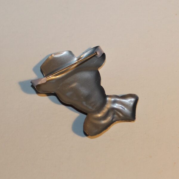 Vintage Japan Lapel Pin Badge Party Favour Show Bag Lone Ranger Cowboy Image - Image 3
