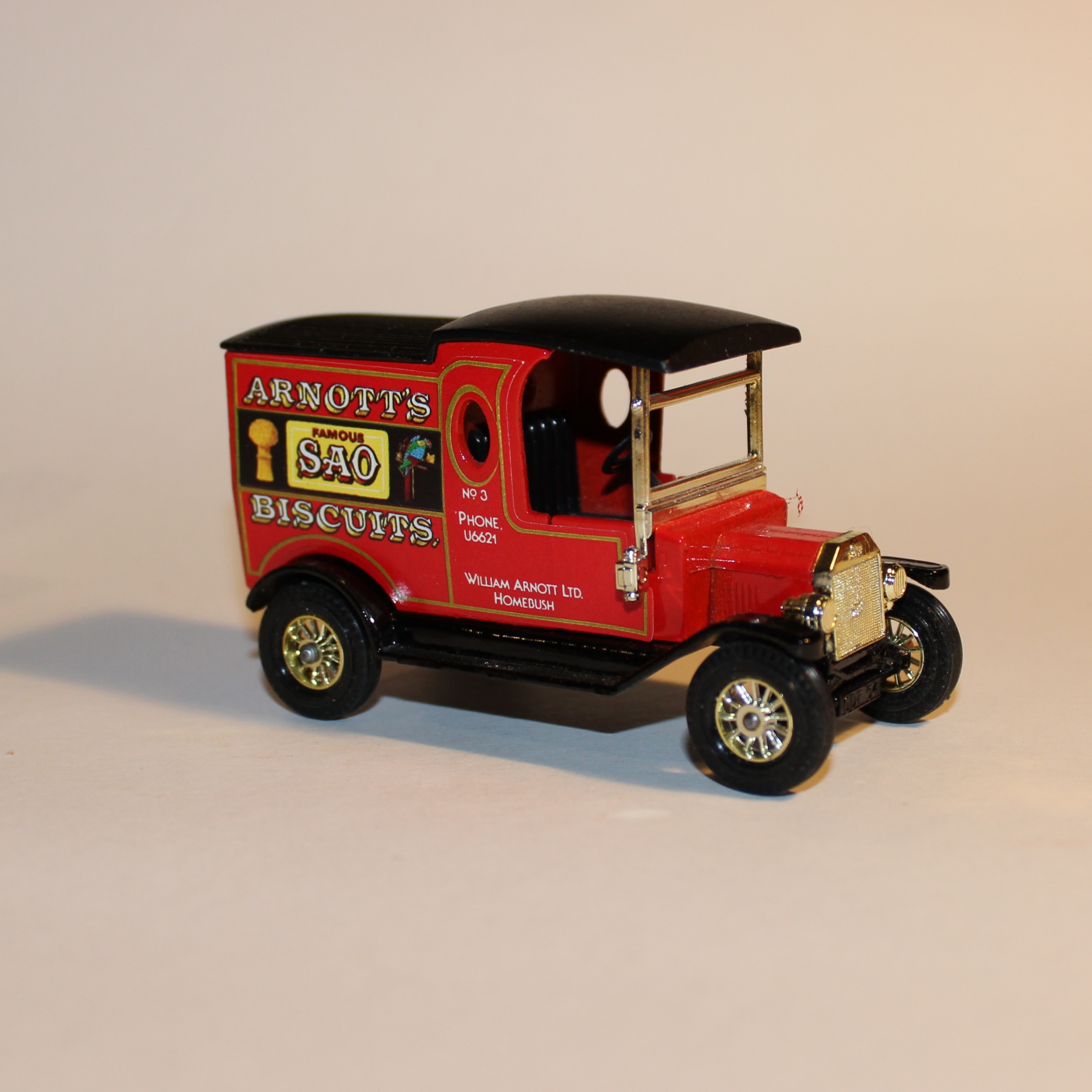 Matchbox Yesteryear Y Ford Model T Van Arnotts Livery Antique Toy World