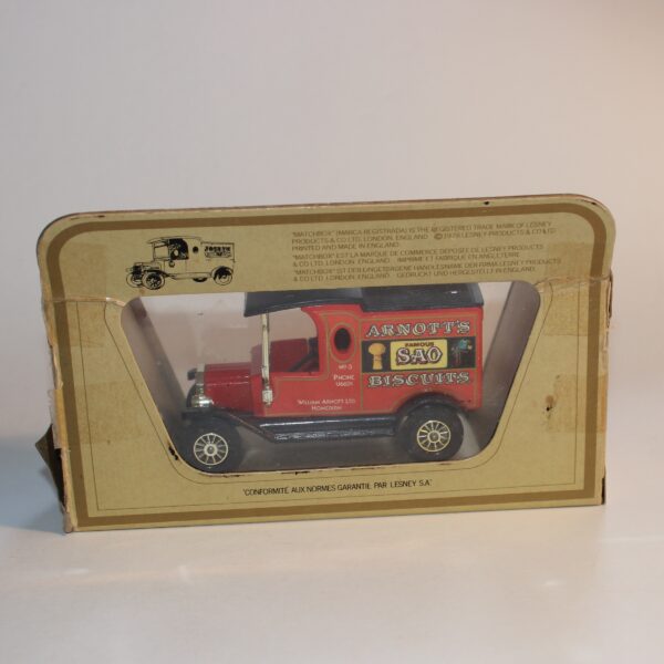 Matchbox Yesteryear Y-12 1912 Ford Model T Arnotts Van