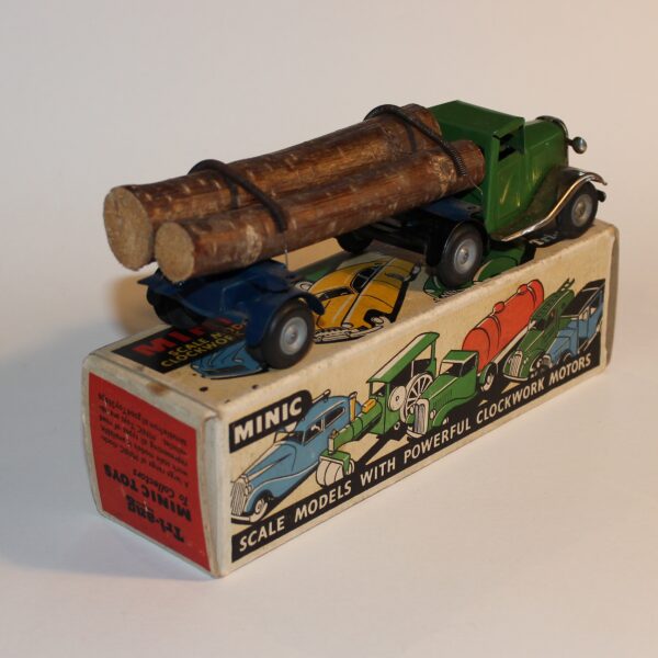 Triang Minic 74M Clockwork Articulated Log Lorry - Image 3