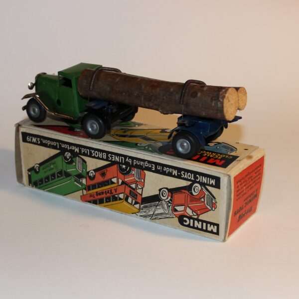 Triang Minic 74M Clockwork Articulated Log Lorry - Image 4