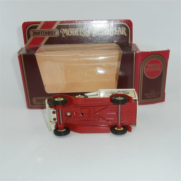 Matchbox Models of Yesteryear Y-22 1930 Model A Ford Van Walters Palm Toffee