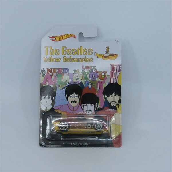 Hot Wheels The Beatles Yellow Submarine Fast Felion Ringo Starr