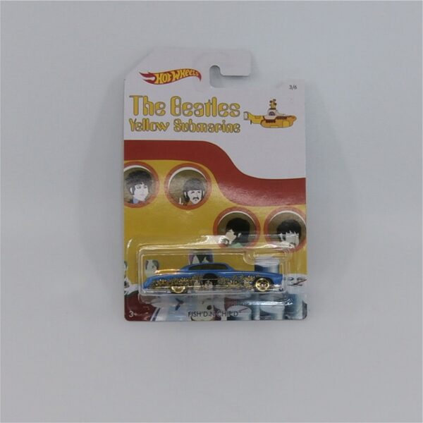 Hot Wheels The Beatles Yellow Submarine Jaguar Fish'd N Chip'd Paul McCartney