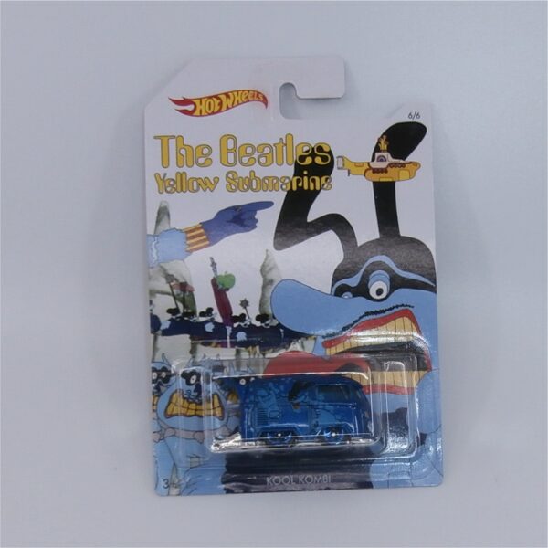 Hot Wheels The Beatles Yellow Submarine Kool Kombi VW Volkswagen Blue Meanie