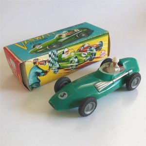 Marx Toys Vanwall Racing Car Friction Motor Hong Kong c1960