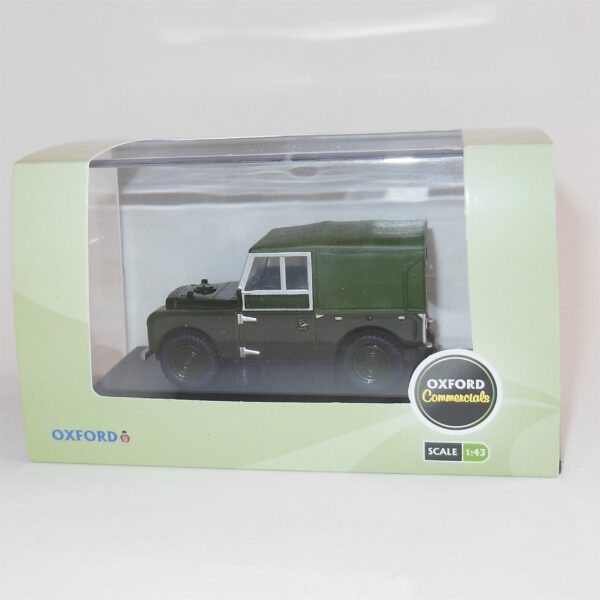 Oxford Land Rover Series 1 88 Canvas Bronze Green Plimsoll