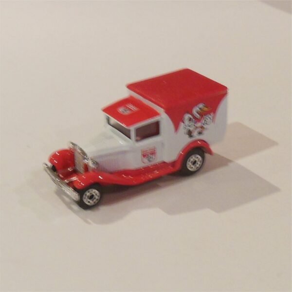 Matchbox 1995 AFL Football Club Car Sydney Swans Model A Ford