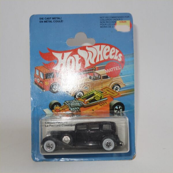 Hot Wheels 1982 Classic Packard Canadian Card Issue #3920 Mint on Card