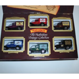 Matchbox Australian Vintage Collection 6 Classic 1:64 Winery Vans