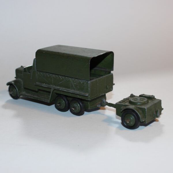 Dinky Toys 151b 6 Wheeled Army Transport Wagon 162b Ammo Trailer