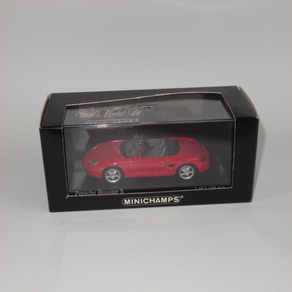 Minichamps 1999 Porsche Boxster S Red