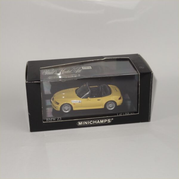 Minichamps 1999 BMW Z3 Roadster Yellow