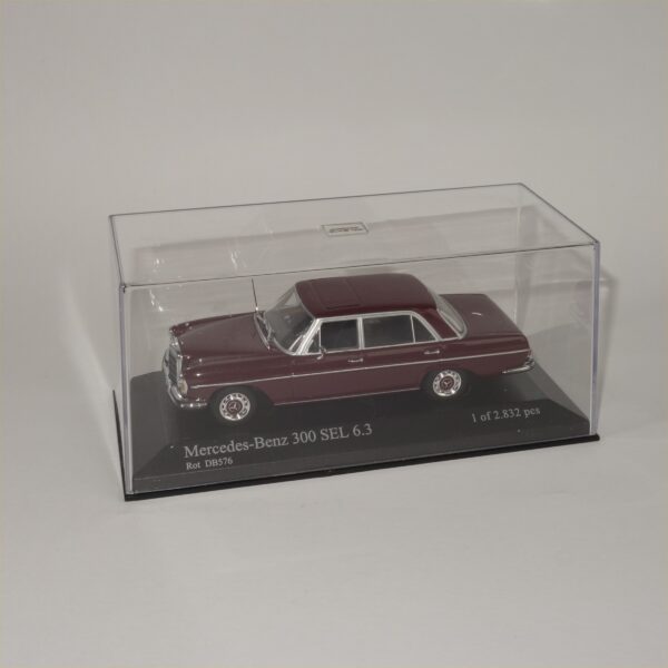 Minichamps 1968-72 Mercedes 300 SEL 6.3 Red