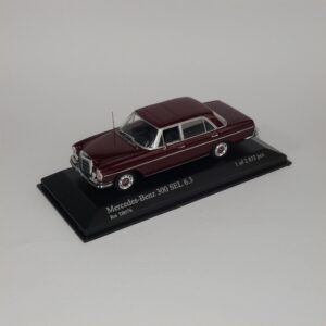 Minichamps 1968-72 Mercedes 300 SEL 6.3 Red