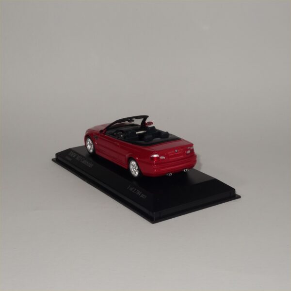 Minichamps 2001 BMW M3 Cabriolet Red - Image 3