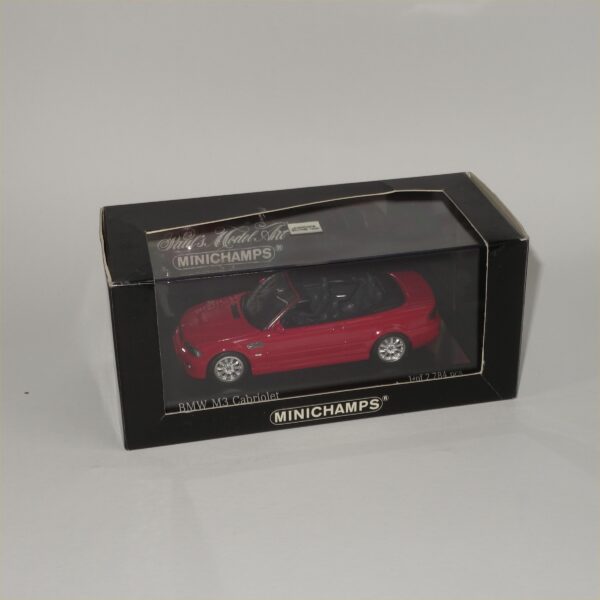 Minichamps 2001 BMW M3 Cabriolet Red