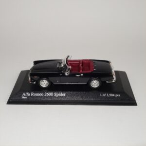 Minichamps 1964 Alfa Romeo 2600 Spider Black