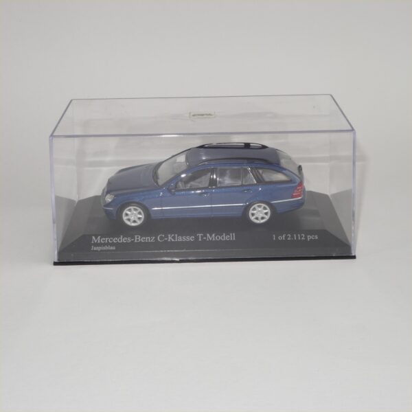 Minichamps 2001 Mercedes Benz C Class T Model Jaspis Blue