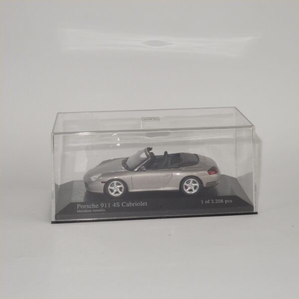 Minichamps 2003 Porsche 911 4S Cabriolet Grey Metallic