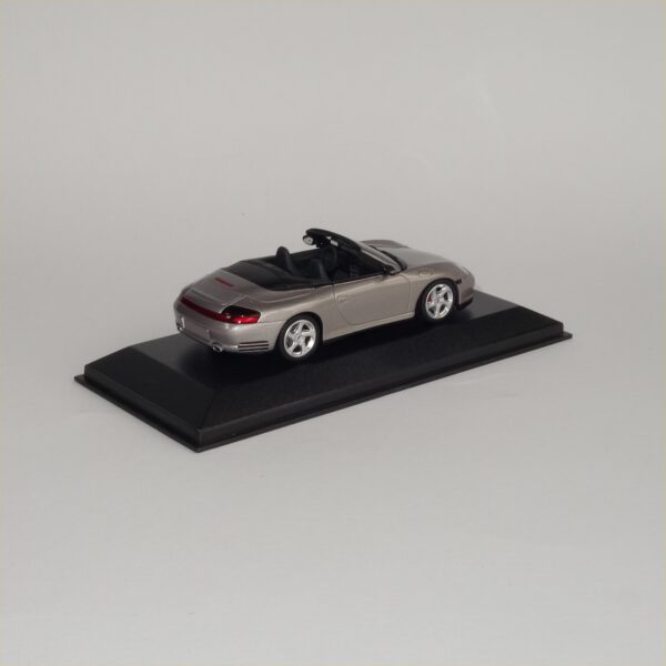 Minichamps 2003 Porsche 911 4S Cabriolet Grey Metallic - Image 5