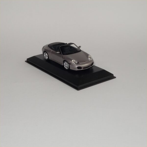 Minichamps 2003 Porsche 911 4S Cabriolet Grey Metallic - Image 6