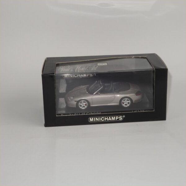 Minichamps 2003 Porsche 911 4S Cabriolet Grey Metallic