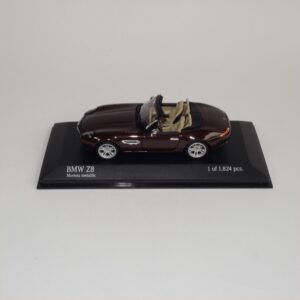 Minichamps 1998 BMW Z8 Cabriolet Morena Red Metallic