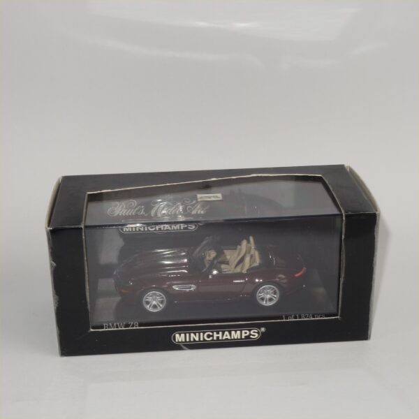 Minichamps 1998 BMW Z8 Cabriolet Morena Red Metallic