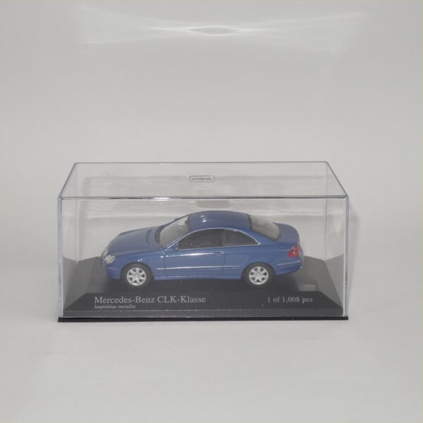 Minichamps 2002 Mercedes Benz CLK Class Coupe Blue Metallic