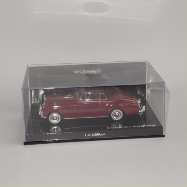 Minichamps 1960 Rolls Royce Silver Cloud II Cabriolet Red