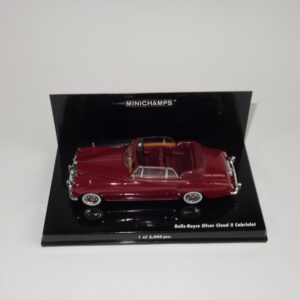 Minichamps 1960 Rolls Royce Silver Cloud II Cabriolet Red 