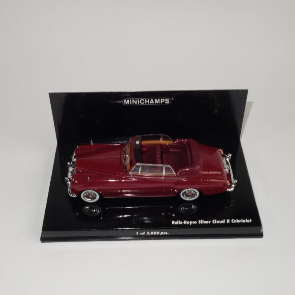 Minichamps 1960 Rolls Royce Silver Cloud II Cabriolet Red