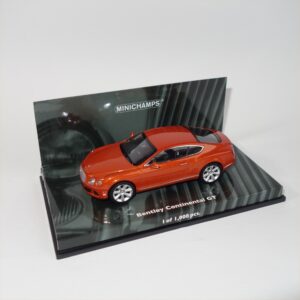 Minichamps 2011 Bentley Continental GT Orange Metallic 