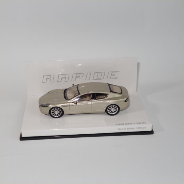 Minichamps Aston Martin Rapide Silver Blonde - Image 5