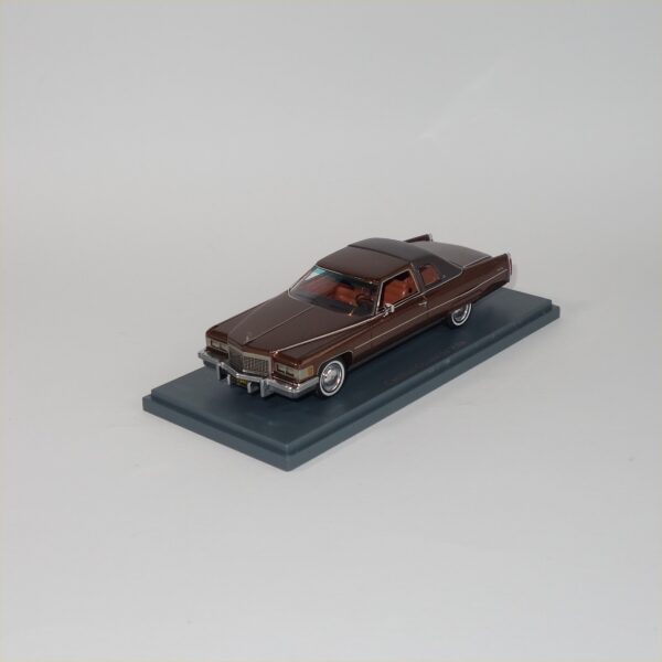 Neo 044415 1976 Cadillac Coupe de Ville Brown Metallic - Image 3