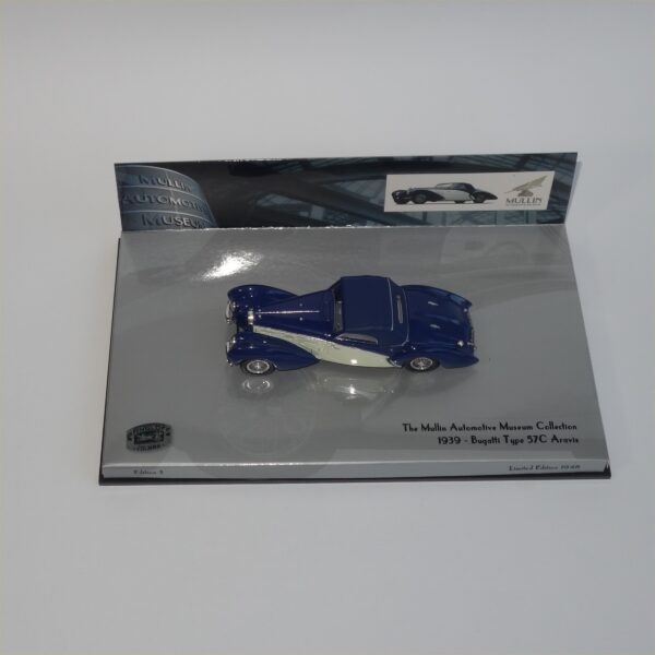 Minichamps 1939 Bugatti Type 57C Aravis Mullin Museum Series