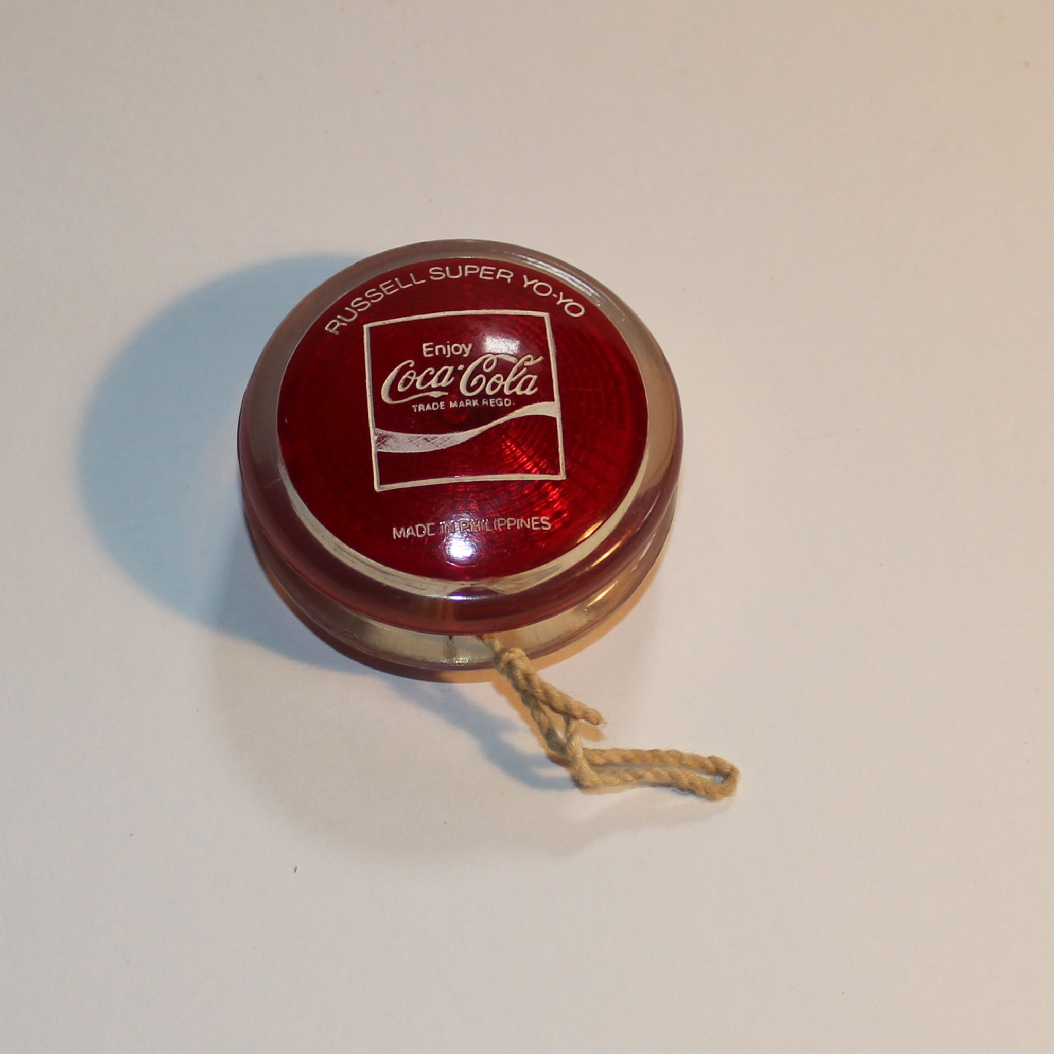 Russell Genuine Super Yoyo Coca Cola 1970 Made In Philippines Antique