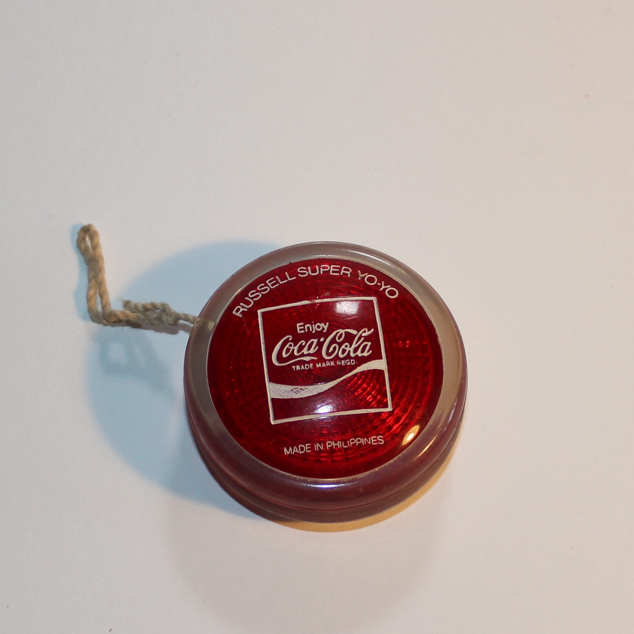 Russell Genuine Super Yoyo Coca Cola 1970 Made In Philippines Antique