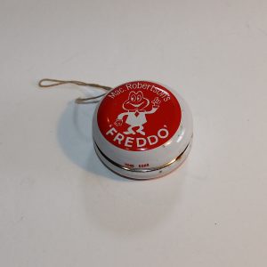 MacRobertson's Freddo Cherry Ripe Tin Yoyo 1960's Made In Hong Kong