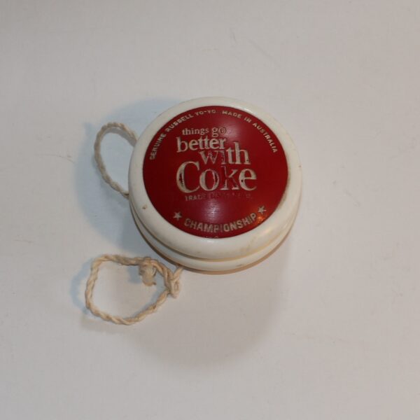 Russell Genuine Championship Yoyo Coca Cola 1964 Made In Australia