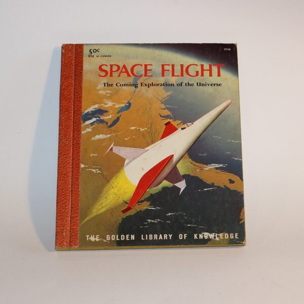 1958 Space Flight Golden Library Knowledge Book Del Ray Polgreen