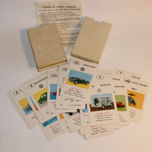 1960's Car Families Card Game Piatnik Austria