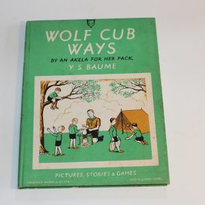 Wolf Cub Ways 1960 Baume Hard Cover Warne Book