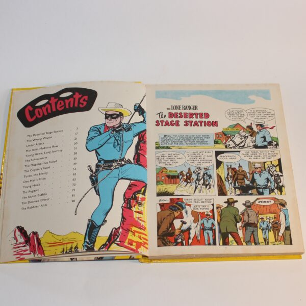 1959 Lone Ranger Annual Cartoon Comic Book England - Image 4