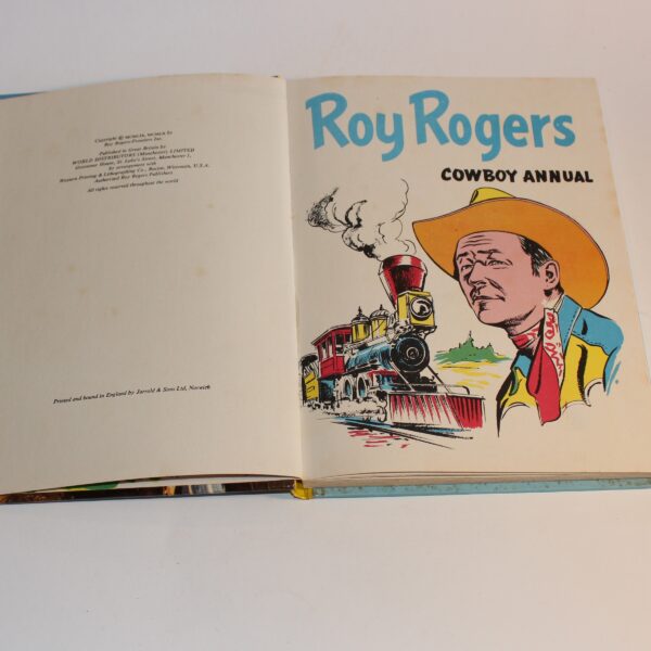 1960 Roy Rogers Annual Cartoon Comic Book England