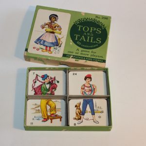 1960's International Tops and Tails Card Game Piatnik Austria #296