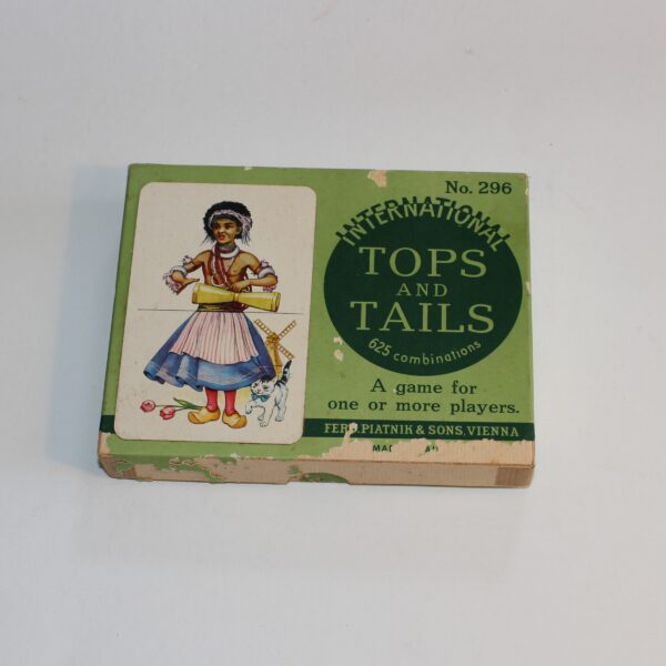 1960's International Tops and Tails Card Game Piatnik Austria #296