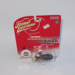 Johnny Lightning Anniversary edition Topper Vicious Vette Black Closed Top 